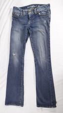 Jeans Guess Feminino 29 Azul Demolidor Bootcut Jeans Elástico Desgastado comprar usado  Enviando para Brazil