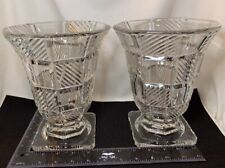 Pair pedestal pressed for sale  Anderson