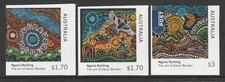 Usado, AUSTRÁLIA 2025 NGANA NYITTING ARTE INDÍGENA P&S conjunto de 3 MNH - em estoque agora comprar usado  Enviando para Brazil