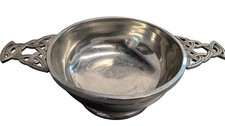 Pewter quaich bowl for sale  UK