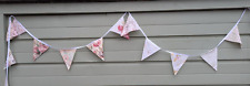 Floral fabric bunting for sale  LINCOLN