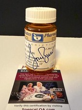 Frasco de pílula Lorraine Bracco assinado Anthony Soprano Prozac - autenticado pela JSA, usado comprar usado  Enviando para Brazil