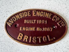 Avonside engine bristol for sale  BEDFORD