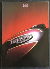 Triumph motorcycles sales for sale  LEICESTER