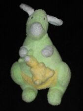 Brinquedo vibratório Koala Baby Kangaroo and Joey Lovey pelúcia verde bicho de pelúcia raro comprar usado  Enviando para Brazil