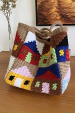 Borsa uncinetto donna usato  Asciano