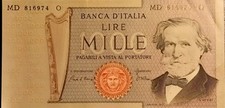 Repubblica italiana 1000 usato  Forli