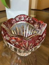 red crystal lead cut for sale  Fontana