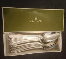 Christofle cuillères entremet d'occasion  Laneuveville-devant-Nancy