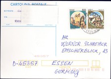 C231 cartolina postale usato  Milano