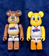Usado, CONJUNTO DE 2 PEÇAS BEARBRICK LOONEY TUNES SPACE JAM TWEETY & TASMANIAN DEVIL 100% comprar usado  Enviando para Brazil