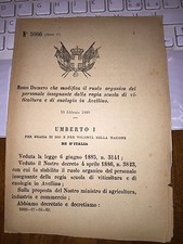 Regio decreto mod usato  Ferrara