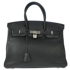 Hermes Black Taurillon Clemence Birkin 35 Torebka 21E □L 166296 na sprzedaż  Wysyłka do Poland