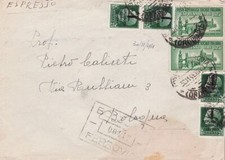 1944 rsi lettera usato  Milano