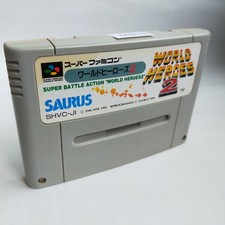 2 World Heroes usado Nintendo Super Famicom SFC SNES testado comprar usado  Enviando para Brazil