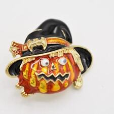 Broche Vintage Halloween Abóbora Espantalho Jack Googly Eyes NOS 1980s BinAL comprar usado  Enviando para Brazil
