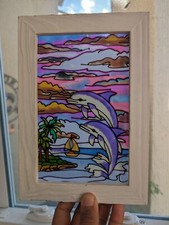 Painted stained glass for sale  Orlando