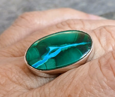925 silver chrysocolla for sale  UK
