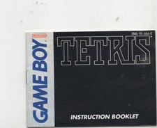Tetris Nintendo Game Boy manual apenas autêntico comprar usado  Enviando para Brazil