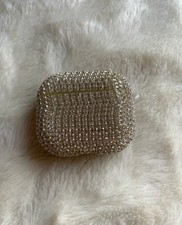 Airpods case silver for sale  HUDDERSFIELD