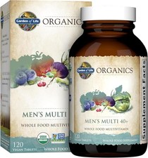 Multivitamínico masculino integral GOL Organics 40+ 120 comprimidos, vegano masculino multi comprar usado  Enviando para Brazil