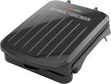 George Foreman GRS040B 2 Porções Placa Clássica Grelha Elétrica Interna e Panini comprar usado  Enviando para Brazil
