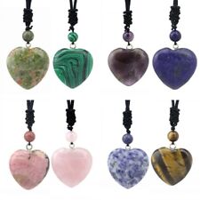 Colar pingente chakra reiki coração preocupação pedra quartzo cristal cura natural comprar usado  Enviando para Brazil