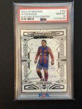2023-24 Panini Obsidian RC Vitor Roque Electric Etch Contra /9 PSA 10 Palmerias, usado comprar usado  Enviando para Brazil