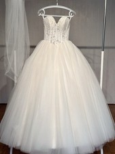 Prinzessin brautkleid rücken gebraucht kaufen  Gifhorn