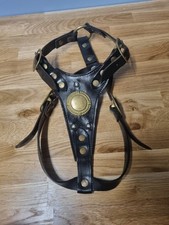 Leather brass dog for sale  DEREHAM
