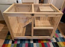 Pawhut rabbit hutch for sale  BECKENHAM