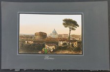 Stampa antica 1837 usato  Roma
