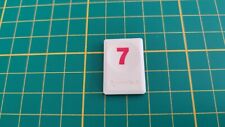 Number tile red d'occasion  Expédié en Belgium