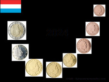 Série pièces luxembourg d'occasion  France