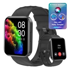 Smartwatch 2025 masculino/feminino, smartwatch à prova d'água Bluetooth iPhone Samsung comprar usado  Enviando para Brazil