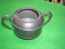 Hammered craftsman pewter for sale  BURNTISLAND