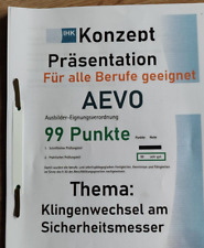 Aevo prüfung punkte gebraucht kaufen  Kaiserslautern