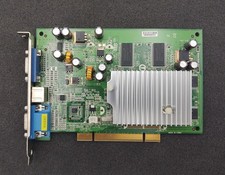 Placa de vídeo PNY NVIDIA GEFORCE FX5200 PCI 256MB 128-BIT DDR 2x VGA TVO comprar usado  Enviando para Brazil