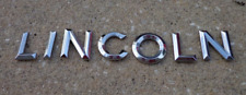 Lincoln emblem letters for sale  Port Orange