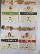 Lot étiquettes vin d'occasion  Saint-Perdon