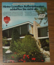 Seltene Werbung Hinter LUXAFLEX Außenjalousien schlaffen Sie nicht ab 1979, usado comprar usado  Enviando para Brazil