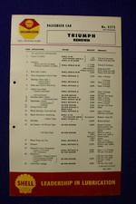 Triumph renown shell for sale  WEST MOLESEY