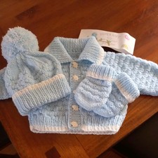Hand knitted baby for sale  NUNEATON