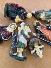 Beaux personnages crèche d'occasion Beaux personnages crèche d'occasion  Ussac