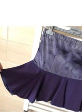Minigonna viola godé usato  Italia