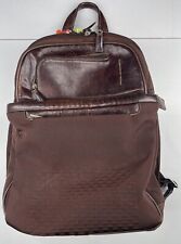Piquadro backpack brown for sale  San Leandro
