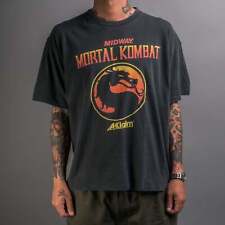 Camiseta promocional de algodão vintage 1993 Mortal Kombat lançamento de videogame NH1803 comprar usado  Enviando para Brazil