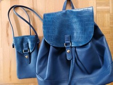 Rucksack handytasche blau gebraucht kaufen  Ettlingen