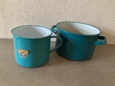 Ddr emaille kochtopf gebraucht kaufen  Pockau