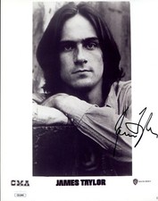 Usado, Foto promocional assinada por James Taylor CMA Warner Brother 8x10 JSA comprar usado  Enviando para Brazil